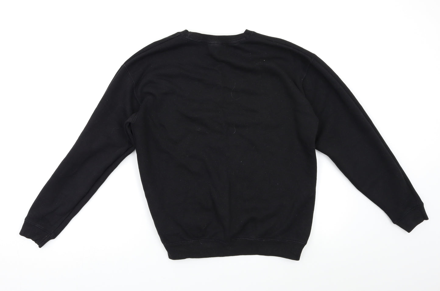 Fruit of the Loom Boys Black   Pullover Sweatshirt Size 11-12 Years
