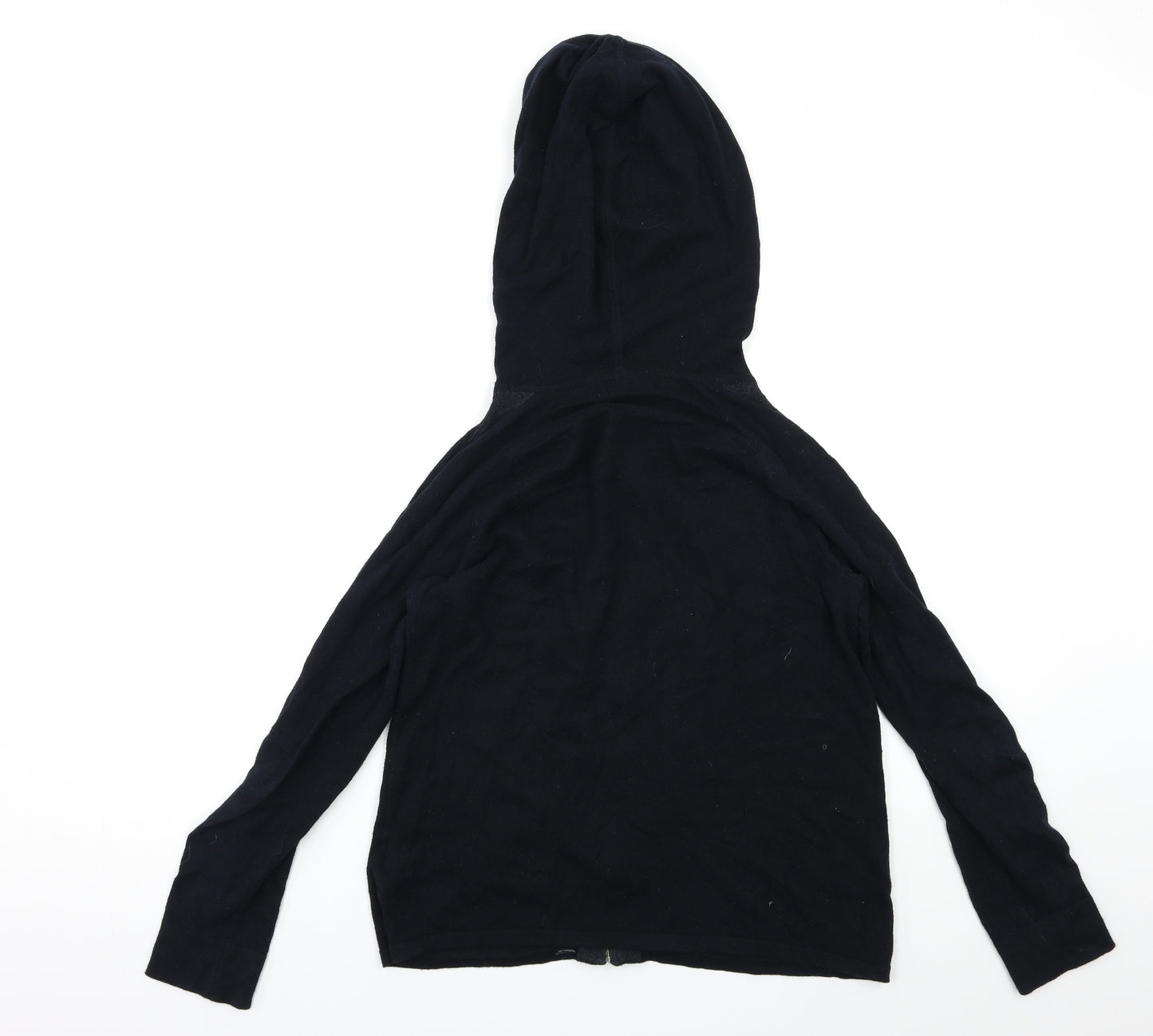 White Company Womens Black   Cardigan Jumper Size S