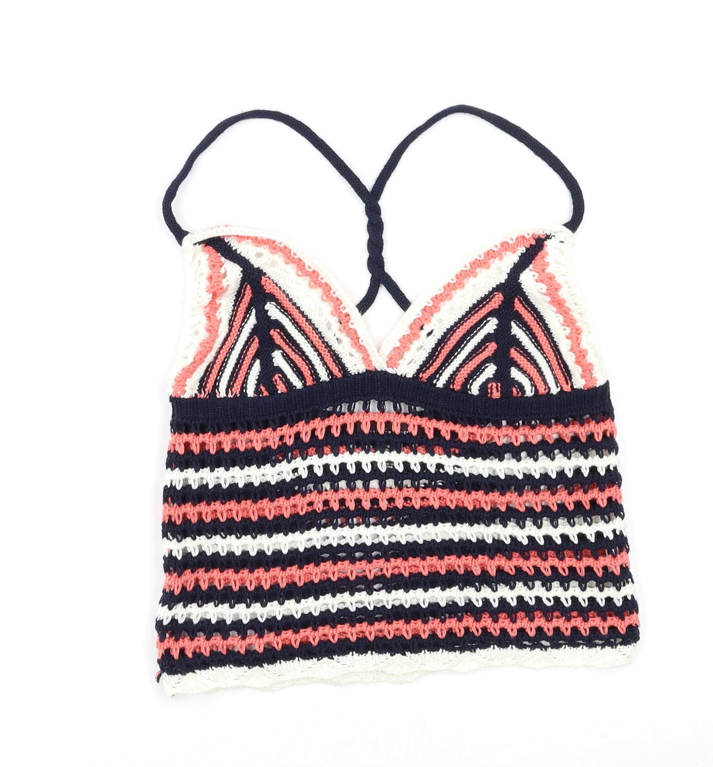 Primark Womens Multicoloured Striped  Camisole Tank Size S