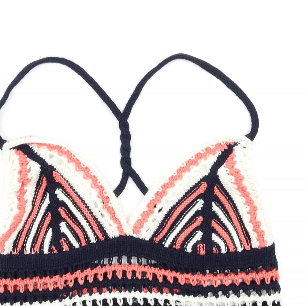Primark Womens Multicoloured Striped  Camisole Tank Size S