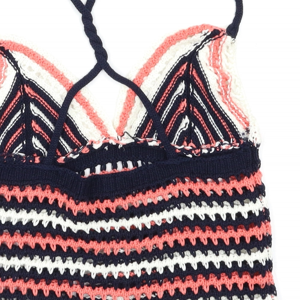 Primark Womens Multicoloured Striped  Camisole Tank Size S