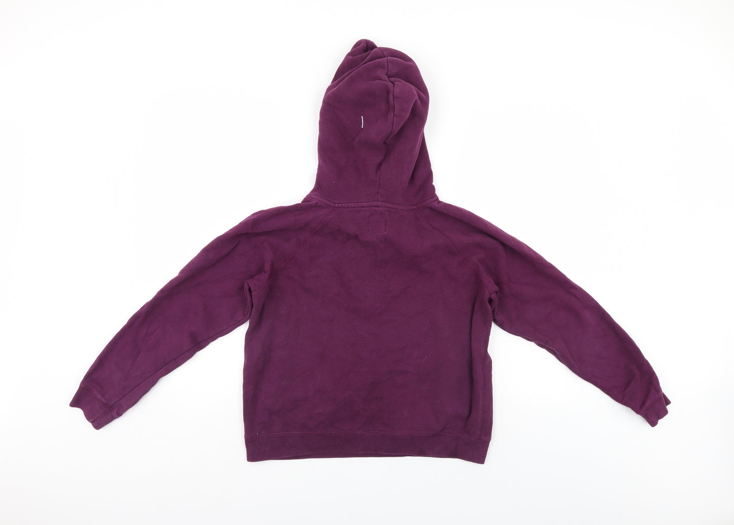 Jack Wills Womens Purple   Henley Hoodie Size 10