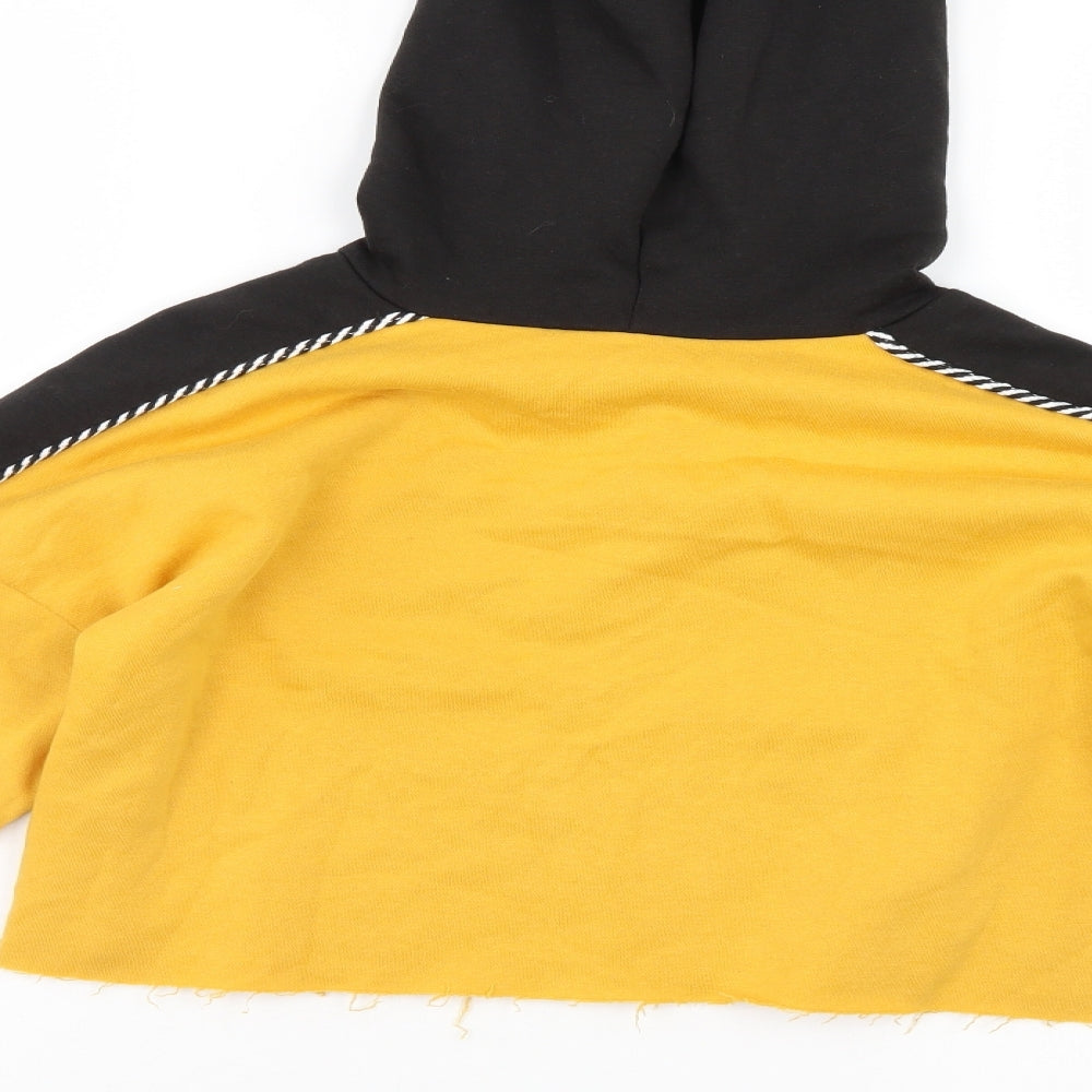 New Look Girls Multicoloured   Pullover Hoodie Size 10-11 Years  - cropped