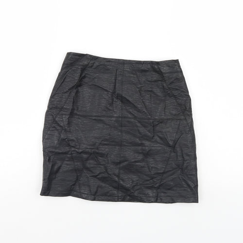 Divided Womens Black   A-Line Skirt Size 8