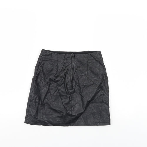 Divided Womens Black   A-Line Skirt Size 8