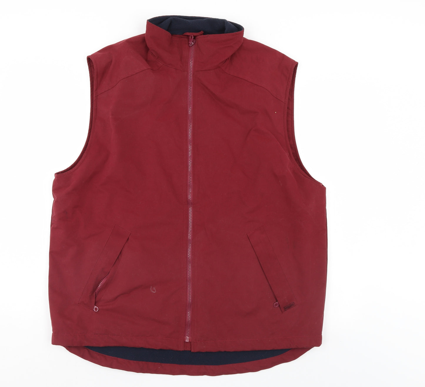 Tomas beck Mens Red   Gilet Jacket