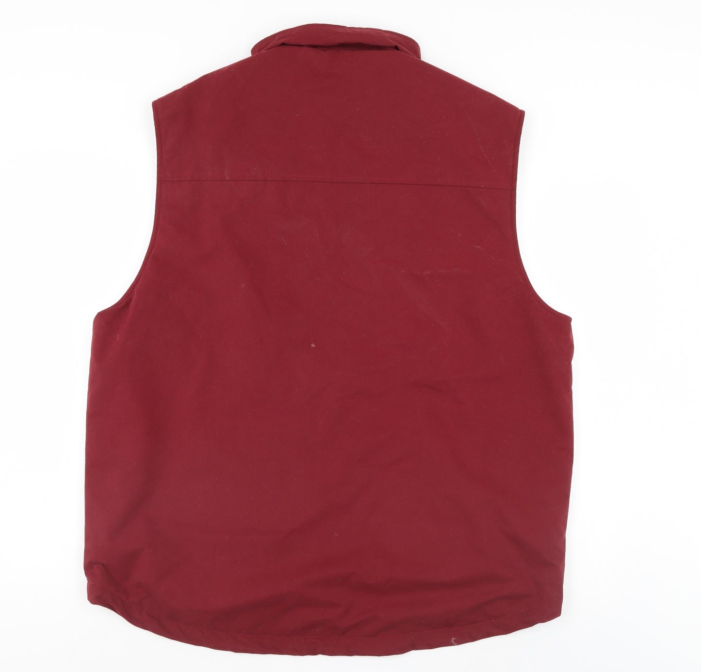 Tomas beck Mens Red   Gilet Jacket