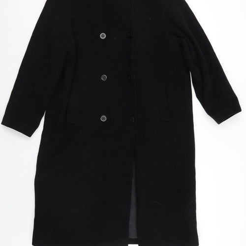 Kesta Womens Black   Overcoat Coat