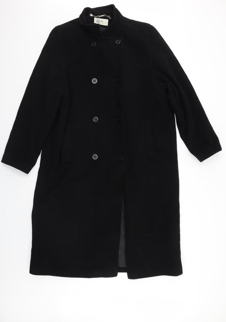Kesta Womens Black   Overcoat Coat