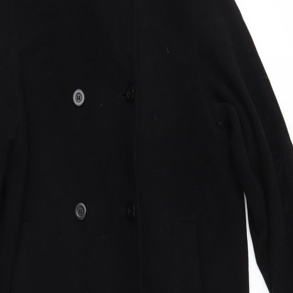 Kesta Womens Black   Overcoat Coat