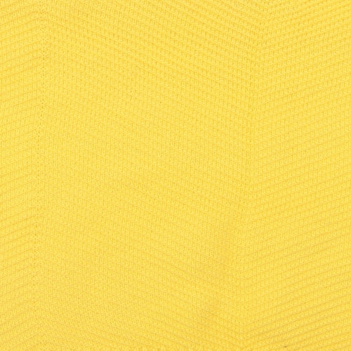 Per Una Womens Yellow   Pullover Jumper Size 16