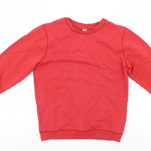 TU Boys Red   Pullover Sweatshirt Size 9 Years