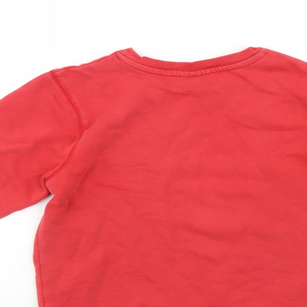 TU Boys Red   Pullover Sweatshirt Size 9 Years