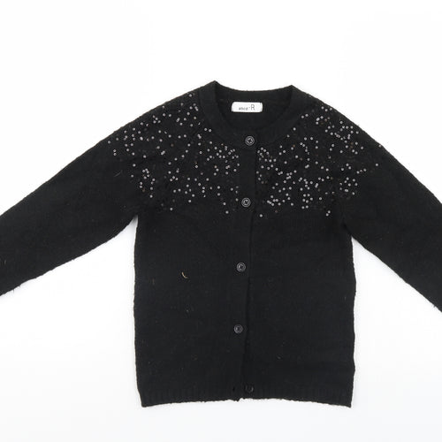 Abcd R Womens Black   Cardigan Jumper Size 8