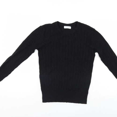 Papaya Womens Black   Pullover Jumper Size 12