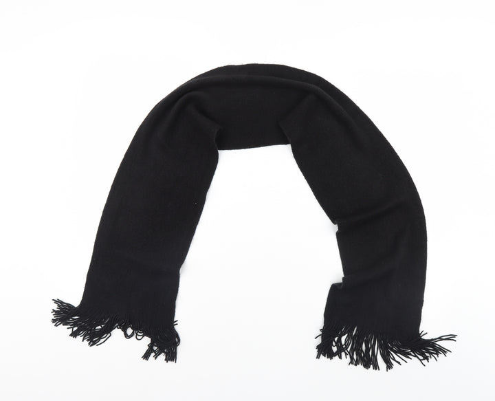 Preworn  Black   Scarf  One Size