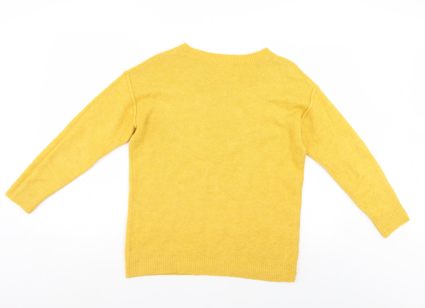 George Womens Yellow   Pullover Jumper Size 8
