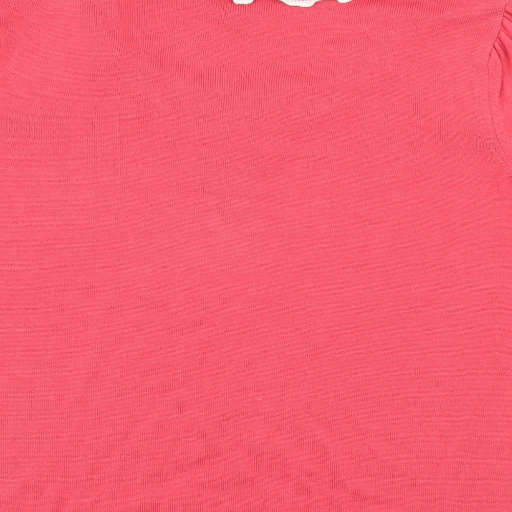 Per Una Womens Pink   Basic Blouse Size 18