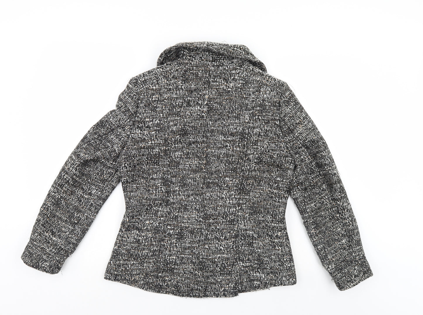 H&M Womens Grey   Jacket Blazer Size 8