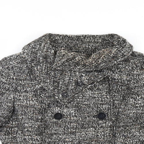 H&M Womens Grey   Jacket Blazer Size 8