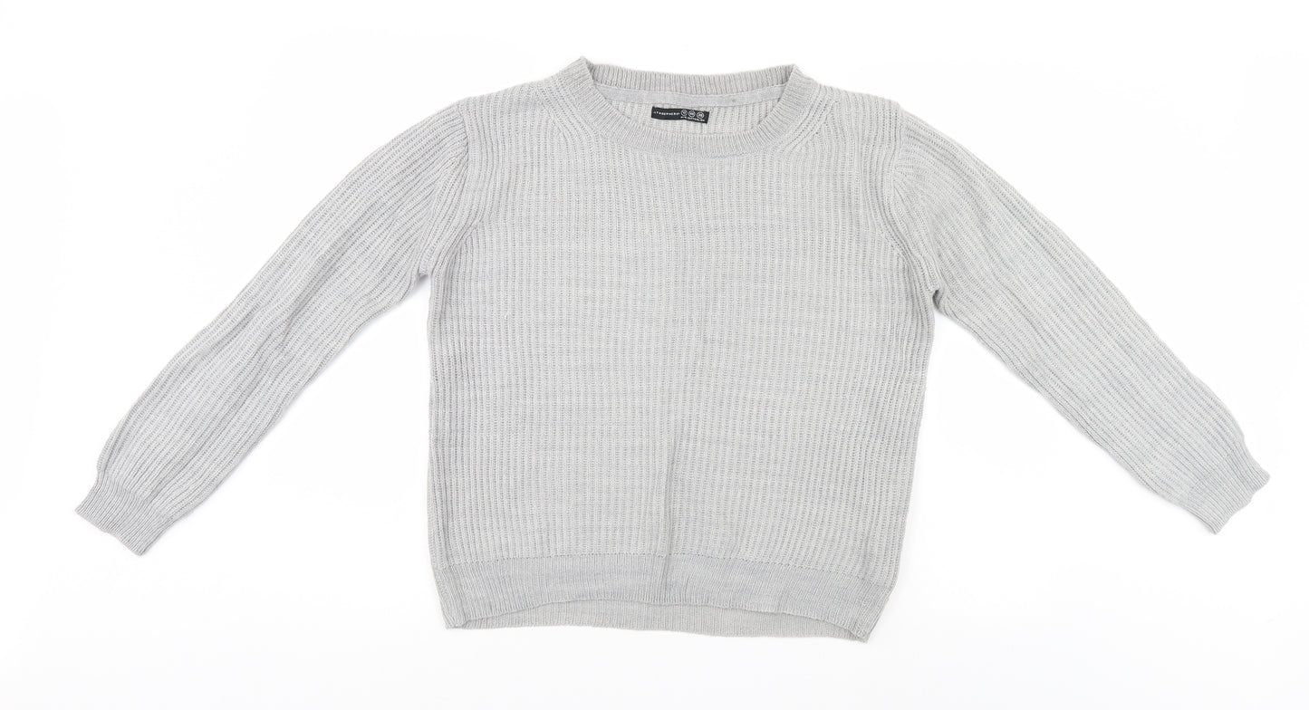 Atmosphere Womens Grey   Henley Jumper Size 12