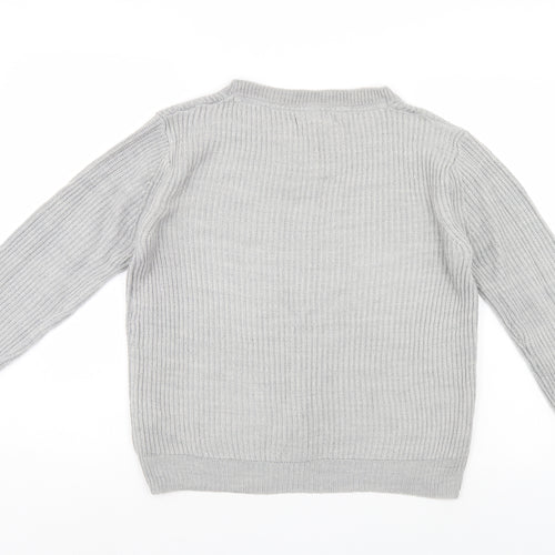 Atmosphere Womens Grey   Henley Jumper Size 12
