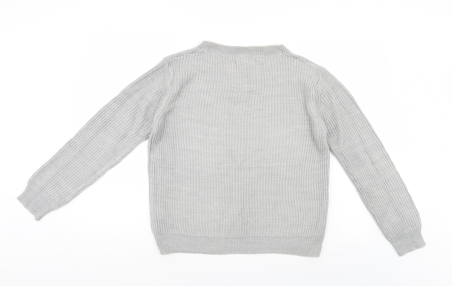 Atmosphere Womens Grey   Henley Jumper Size 12