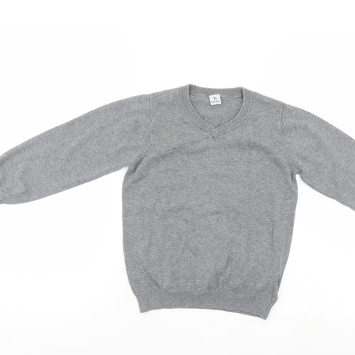 TU Girls Grey   Pullover Jumper Size 8 Years