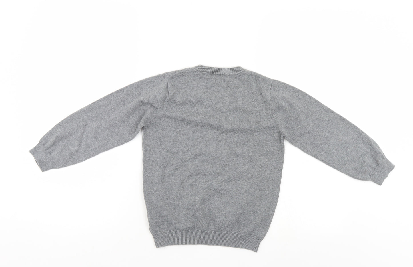 TU Girls Grey   Pullover Jumper Size 8 Years