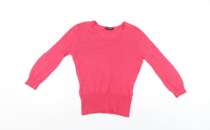 Miss Selfridge Womens Pink   Pullover Jumper Size 12