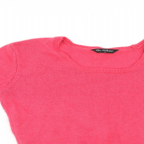 Miss Selfridge Womens Pink   Pullover Jumper Size 12