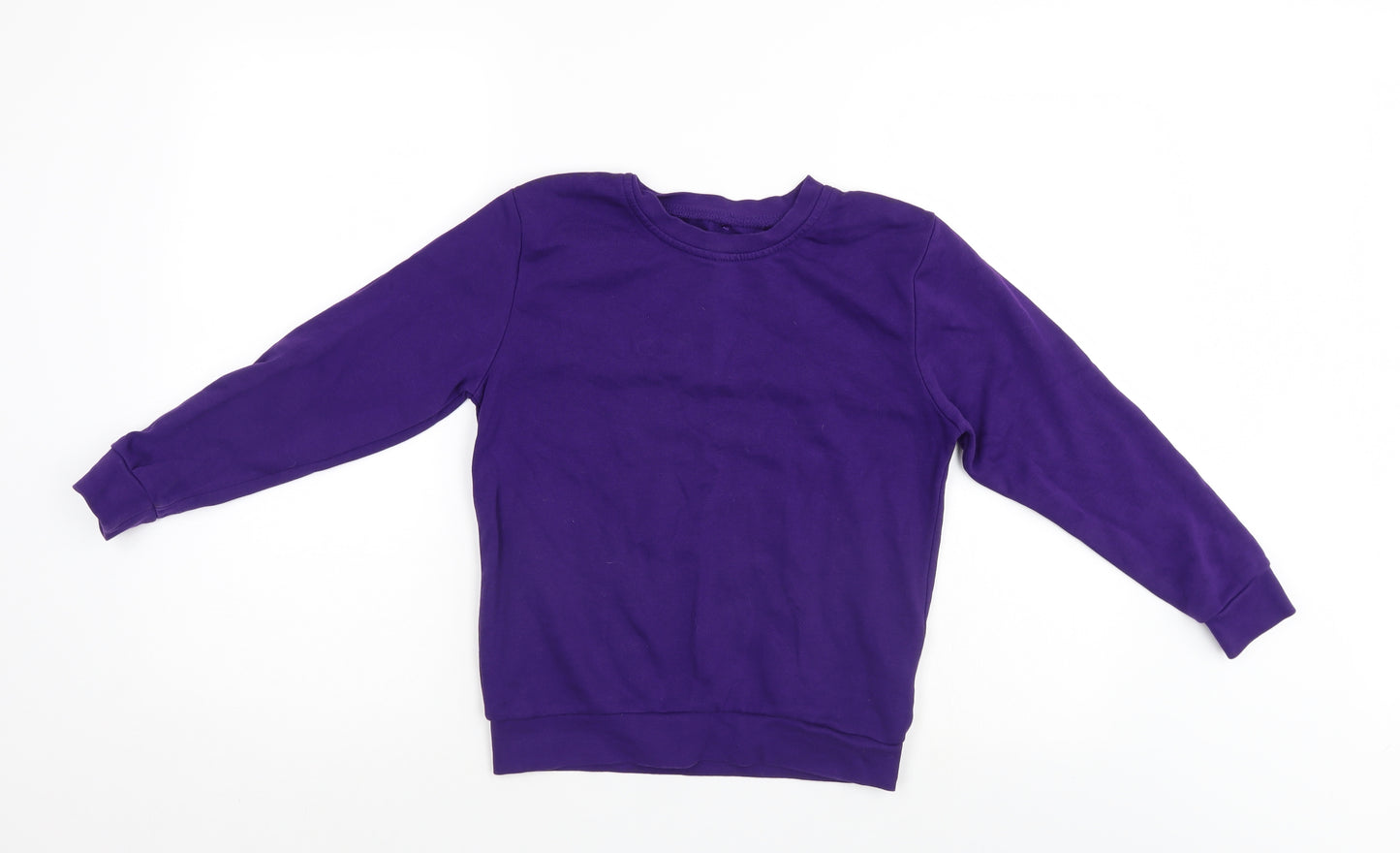 George Boys Purple   Pullover Sweatshirt Size 8-9 Years