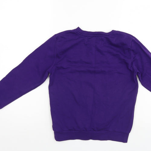 George Boys Purple   Pullover Sweatshirt Size 8-9 Years