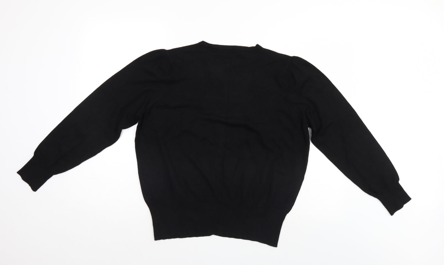 M&S Womens Black   Cardigan Jumper Size 22