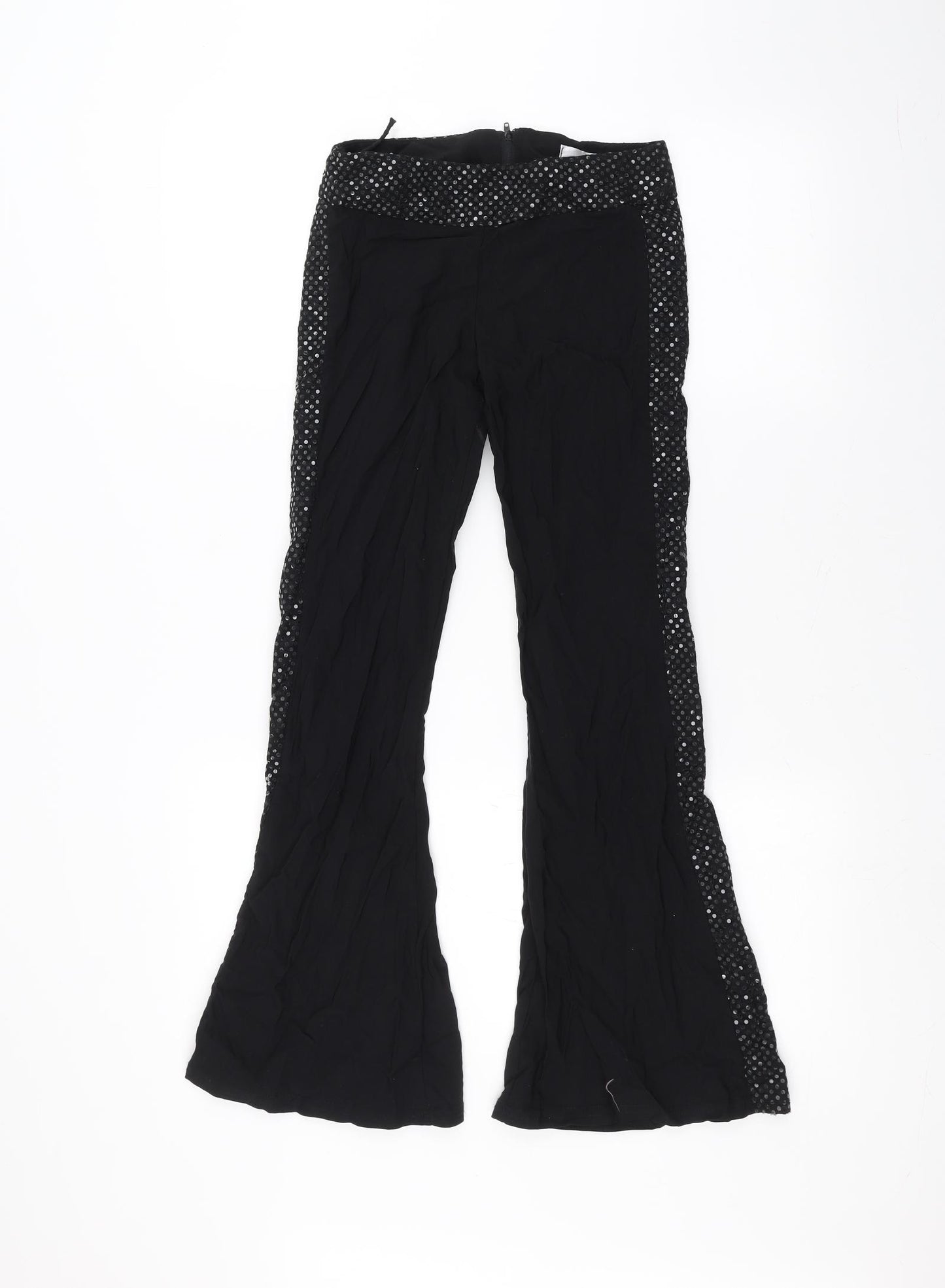 Preworn Womens Black   Rain Trousers Trousers Size 28 in L28 in