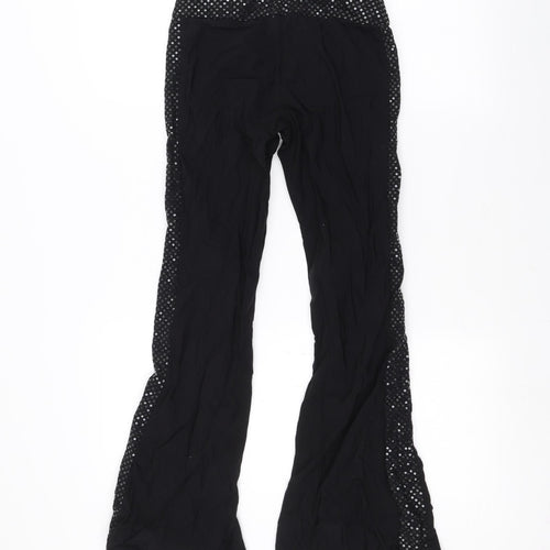 Preworn Womens Black   Rain Trousers Trousers Size 28 in L28 in
