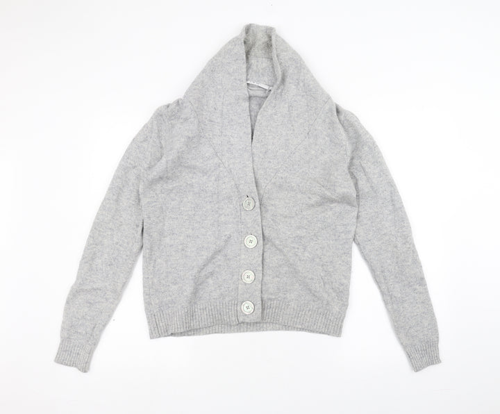 EWM Womens Grey Jacket Coatigan Size M