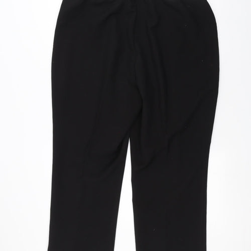 Vida Vi Womens Black   Trousers  Size 18 L21 in
