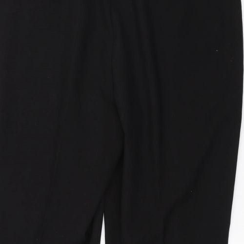 Vida Vi Womens Black   Trousers  Size 18 L21 in