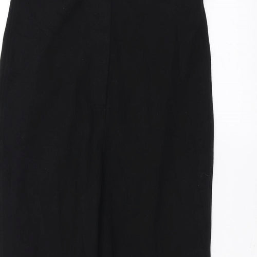 Preworn Womens Black   Trousers  Size 32 in L30 in