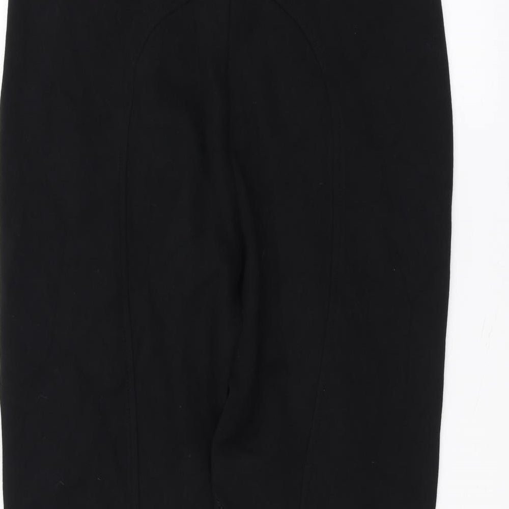 Preworn Womens Black   Trousers  Size 32 in L30 in