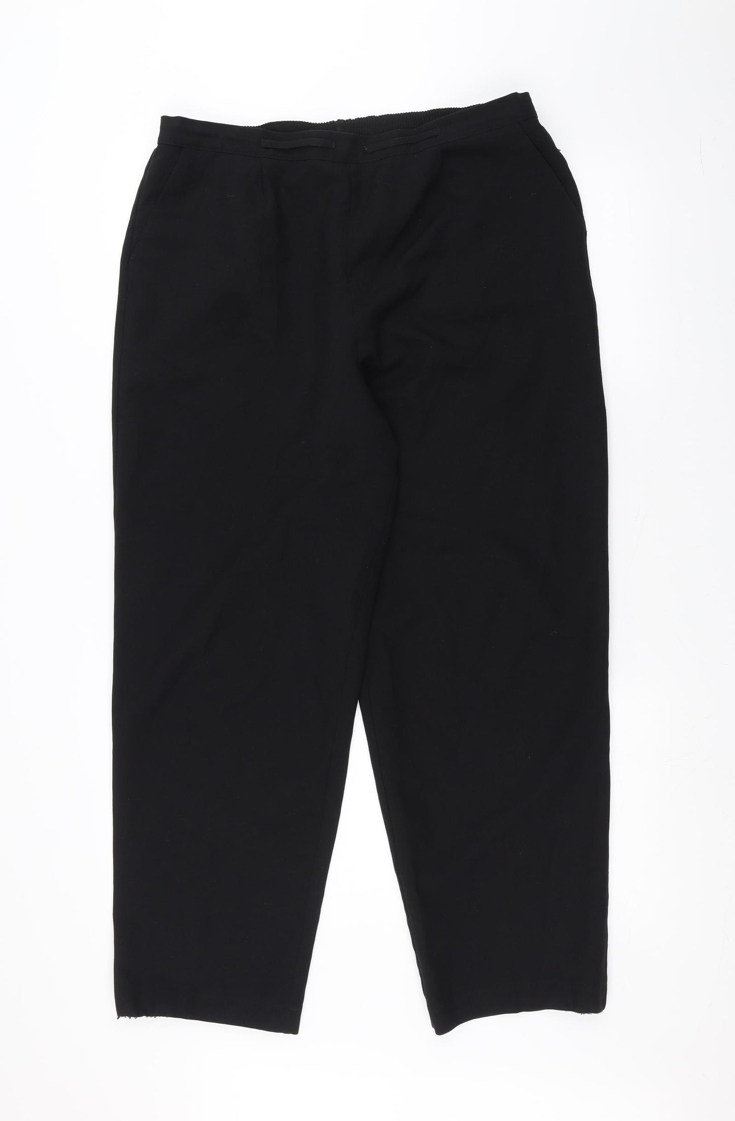 Classic Womens Black   Trousers  Size 18 L25 in