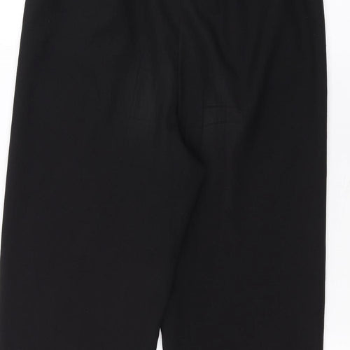 BM Womens Black   Trousers  Size 12 L22 in
