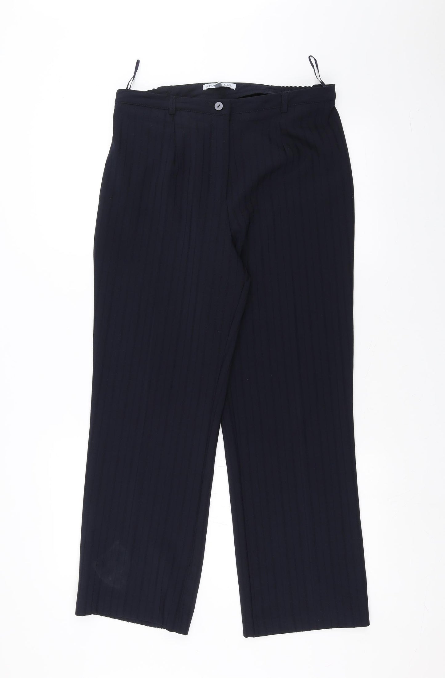 Annabelle Womens Blue   Trousers  Size 10 L24 in