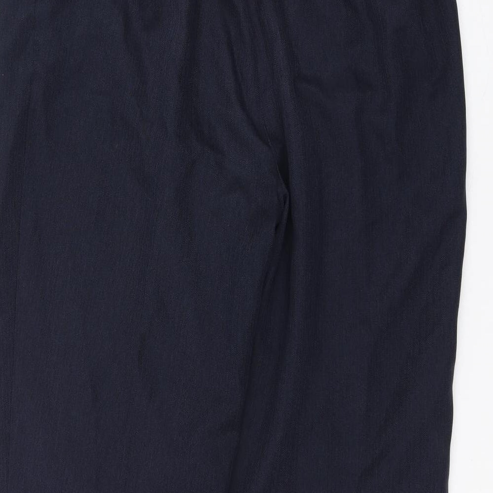 Marks and Spencer Womens Blue   Trousers  Size 16 L24 in