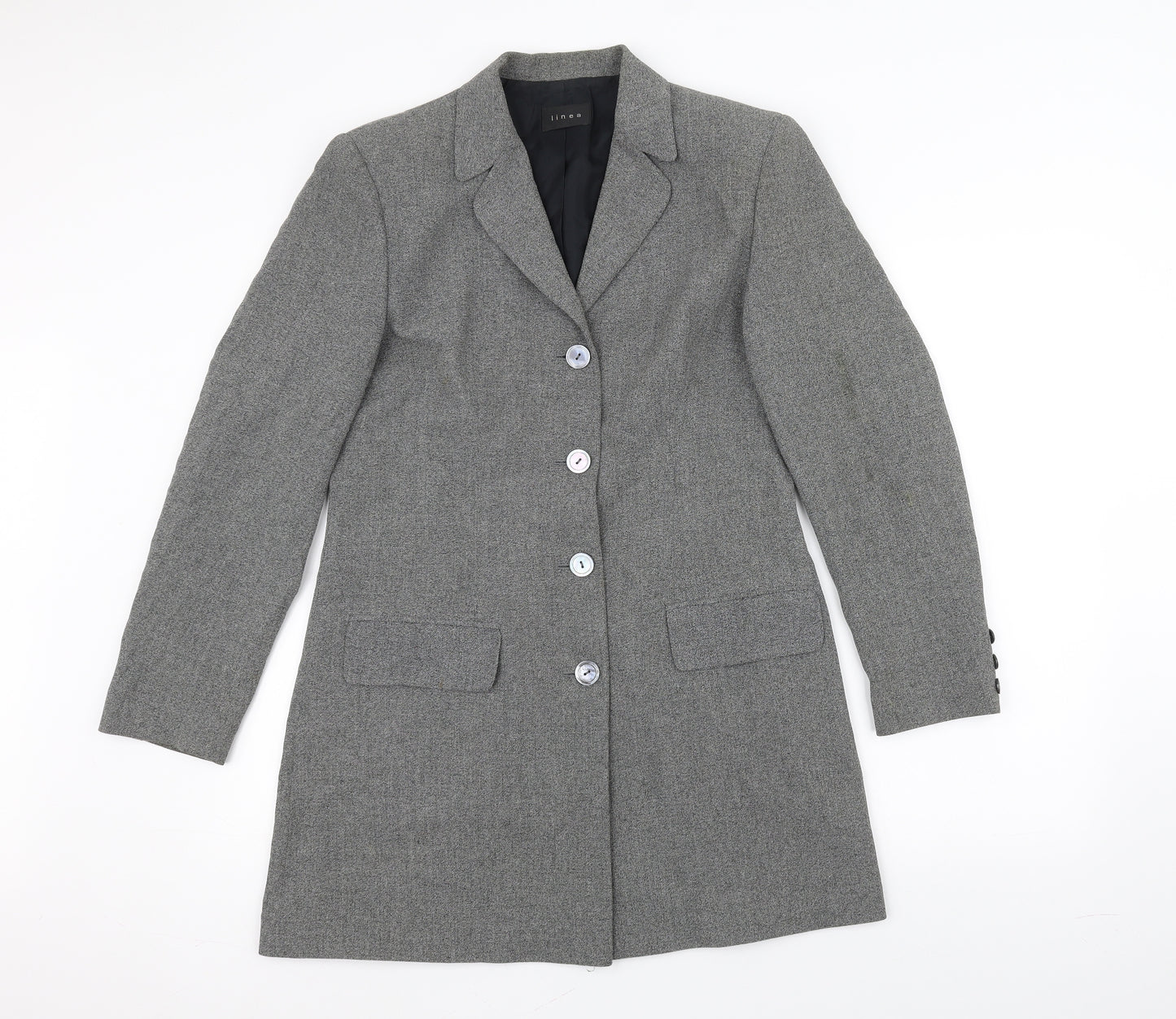 Linea Womens Grey   Jacket  Size 10
