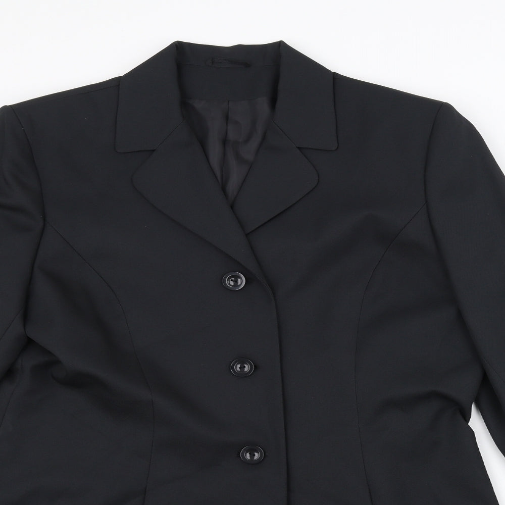 Essentials Womens Black   Jacket  Size 16