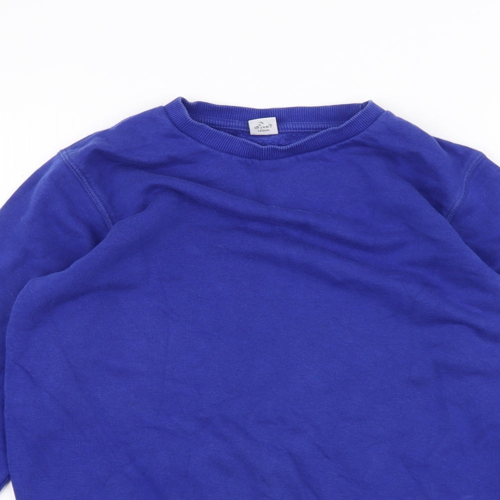 TU Boys Blue   Pullover Jumper Size 10 Years