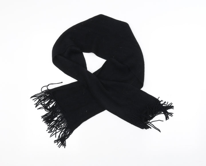 Preworn Womens Black Scarf