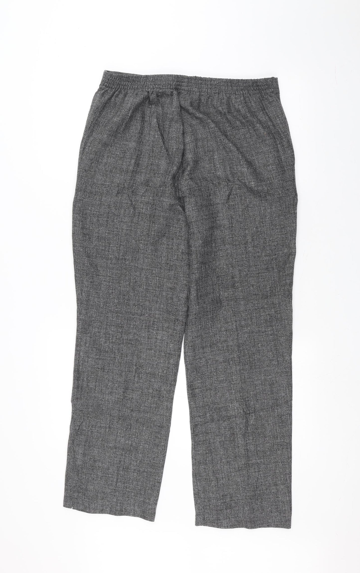 ARISTA Womens Grey   Trousers  Size 12 L27 in